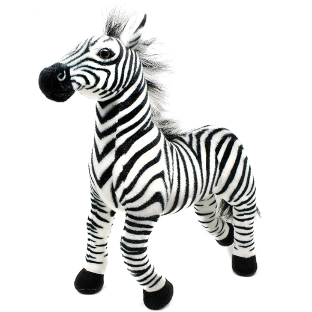 Cute Zebra Soft Toy Plush – Super Soft & Cuddly Stuffed Animal for Kids